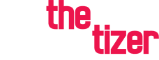 El logotipo blanco de The Moneytizer
